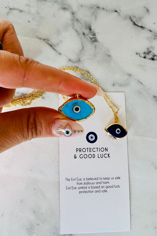 Koruma ve Şans - Nazar Boncuklu Kolye - MİRNA