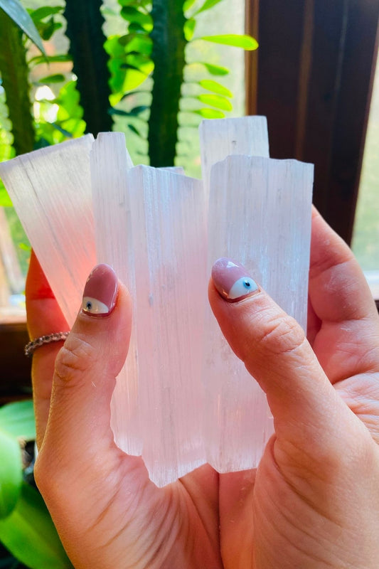 Selenit Kristali - Temizleme• Sakinleştirme • Koruma