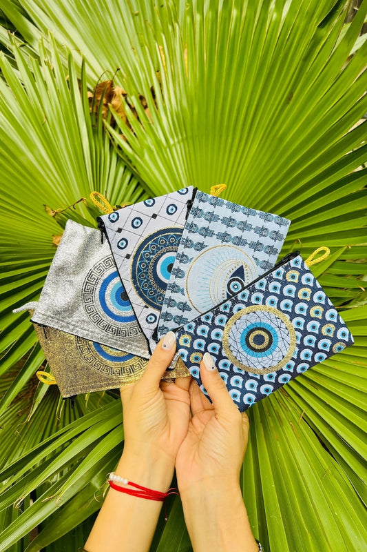 Kumaş Çanta Göz Baskılı