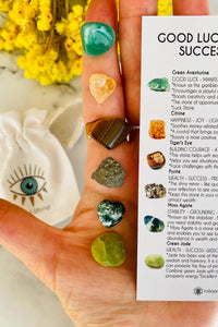 Şans - Bolluk - Başarı Mini Kristal Seti