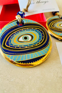 Lal Nazar Boncuğu Duvar Süsü