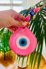 Koruma ve Estetik Birleşim - Renkli Nazar Boncuk Duvar Süsü