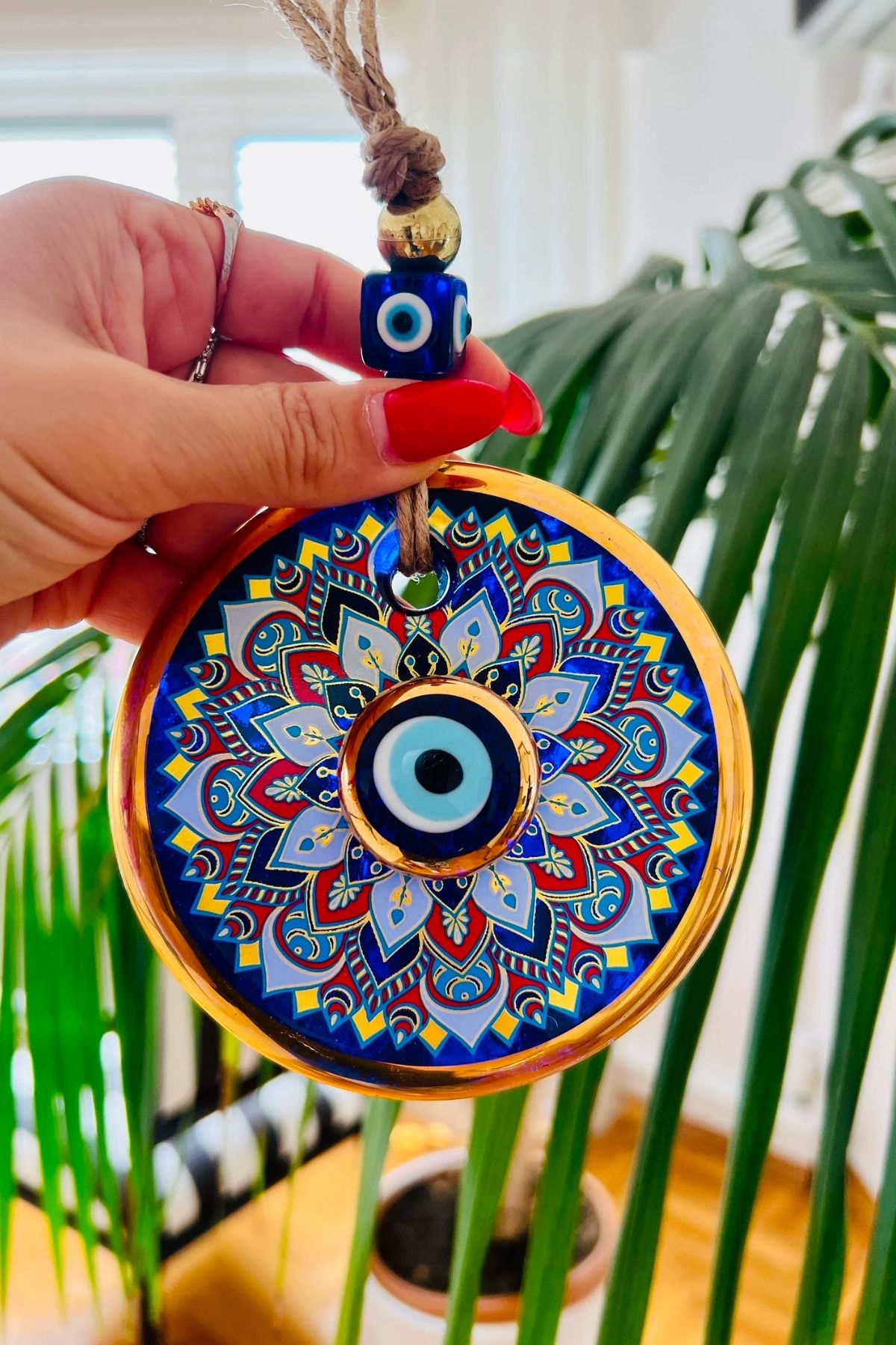 Rima Nazar Boncuğu Duvar Süsü