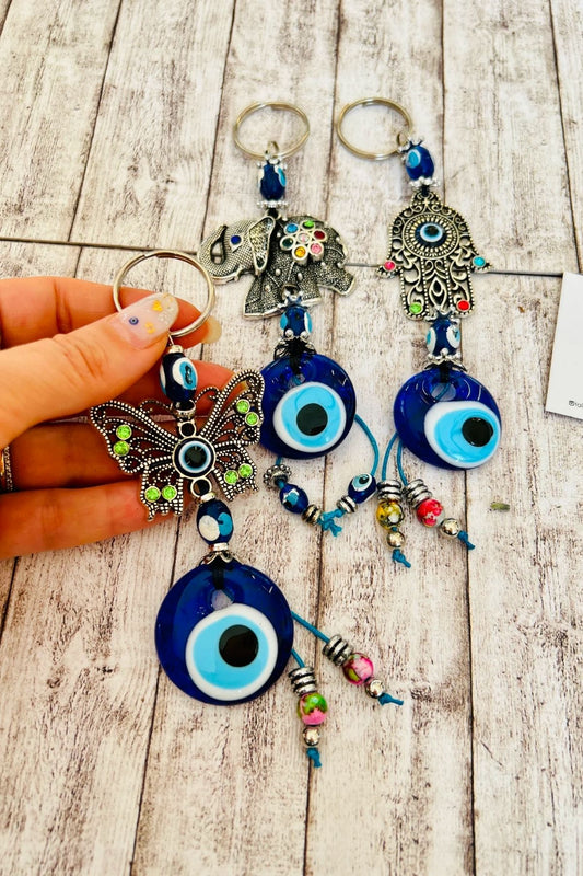 Pera Nazar Boncuklu Anahtarlık
