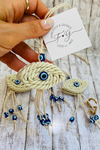 Makrome Nazar Düğün Hediyesi