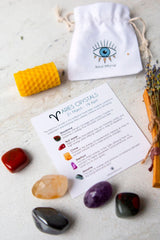 Koç Burcu Kristal Seti