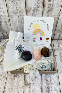 Çocukların Kaygı ve Uyku Bozukluğu İçin Kristal Seti