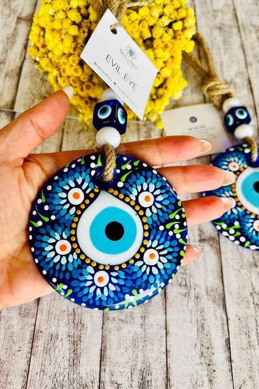 El Boyaması Nazar Duvar Süsü