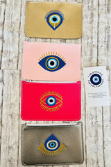 Şans ve Koruma - Nazar Boncuk Nakışlı El Çantası