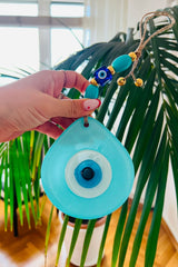 Koruma ve Estetik Birleşim - Renkli Nazar Boncuk Duvar Süsü