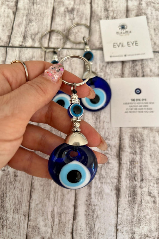 Leda Nazar Boncuklu Anahtarlık