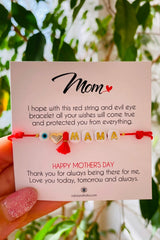 İsime Özel Kırmızı İp Bileklik