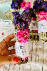 Enerji Temizliği - Çiçekli Lavanta ve Adaçayı Tütsüsü