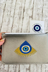 Şans ve Koruma - Nazar Boncuk Nakışlı El Çantası