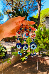 Lona Nazar Boncuklu Anahtarlık