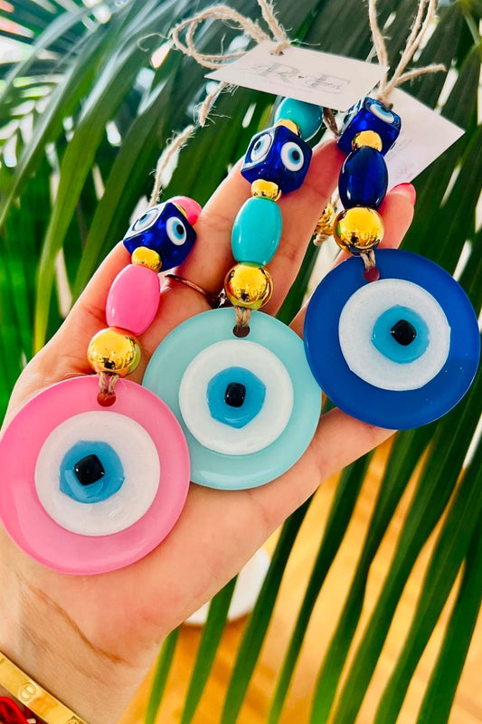 Leya Nazar Boncuğu Duvar Süsü