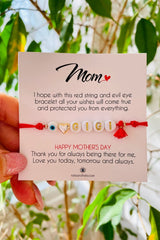 İsime Özel Kırmızı İp Bileklik