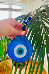 Koruma ve Estetik Birleşim - Renkli Nazar Boncuk Duvar Süsü