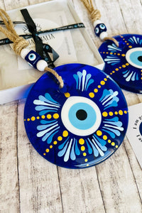 Mandala Nazar Boncuğu Duvar Süsü