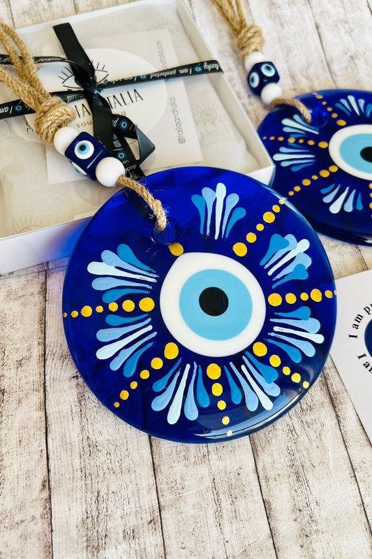 Mandala Nazar Boncuğu Duvar Süsü