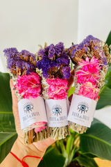 Enerji Temizliği - Çiçekli Lavanta ve Adaçayı Tütsüsü