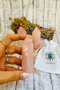 Pembe Kuvars Point Aşk Magneti