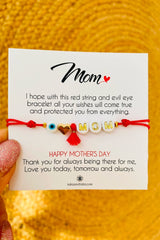 İsime Özel Kırmızı İp Bileklik