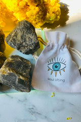 Ham Labradorit Kristali - Mucize - Kader - Sınırsız Potansiyel