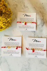 İsime Özel Kırmızı İp Bileklik