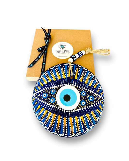 Karmen Nazar Boncuğu Duvar Süsü (22cm)