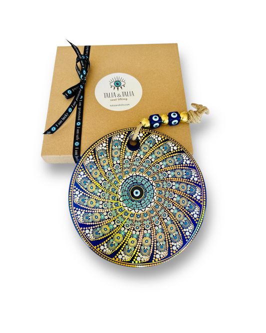 Keina Nazar Boncuğu Duvar Süsü (20cm)