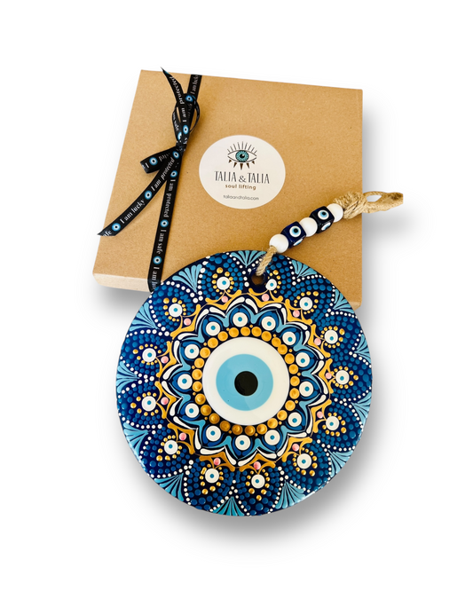 Rika Nazar Boncuğu Duvar Süsü (22cm)