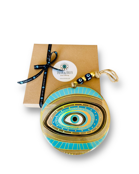 Riva Nazar Boncuğu Duvar Süsü (20cm)