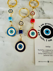 Karmen Nazar Boncuklu Anahtarlık