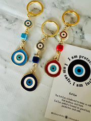 Karmen Nazar Boncuklu Anahtarlık