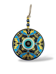 MEVA El Yapımı Cam Nazar Boncuğu Duvar Süsü 20 cm