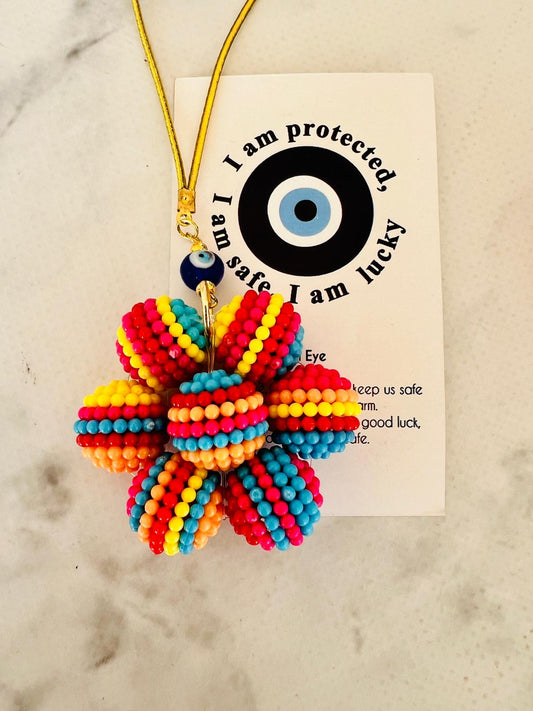 Gani Nazar Boncuklu Araba Dikiz Aynası Süsü