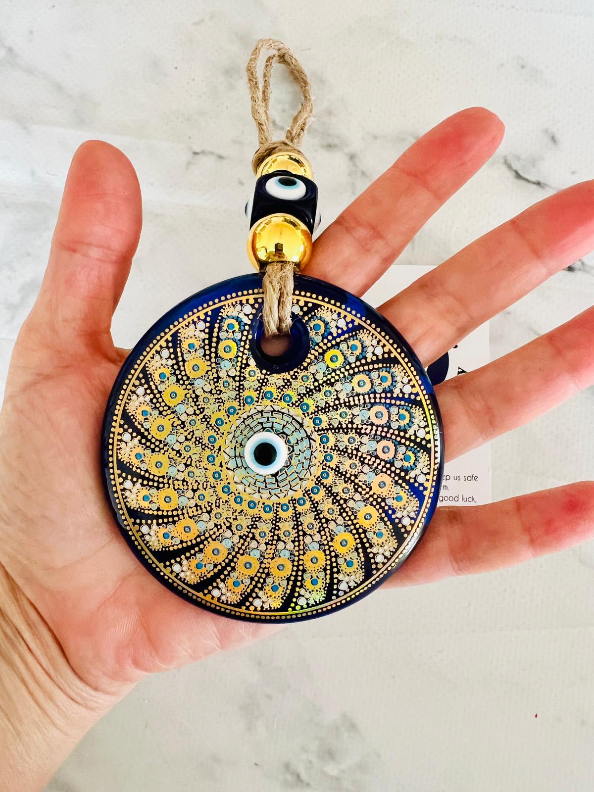 Karin Nazar Boncuğu Duvar Süsü