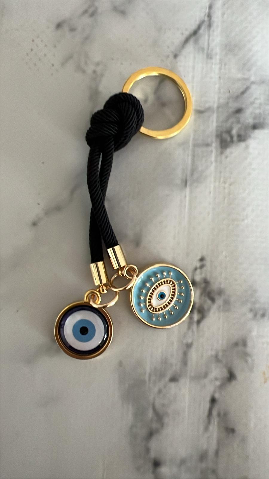 Kora Nazar Boncuklu Anahtarlık