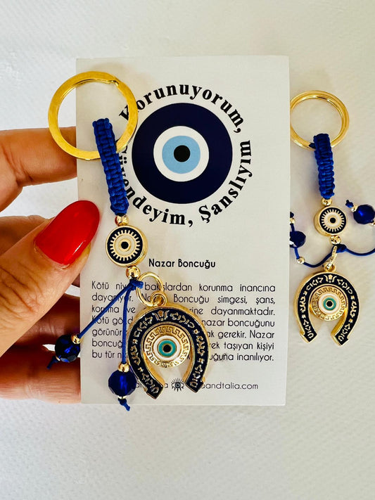 Zoye At Nalı Anahtarlık