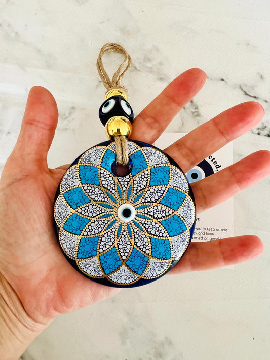 Mira Nazar Boncuğu Duvar Süsü
