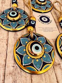 Nola Nazar Boncuğu Duvar Süsü