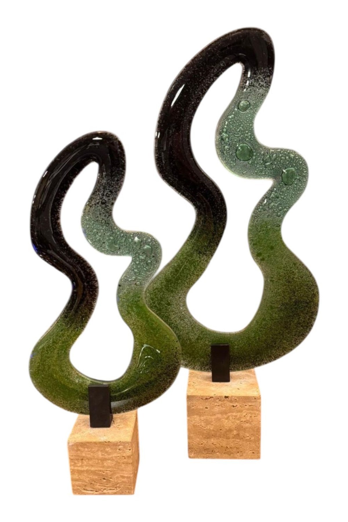 Hale Yeşil Cam Dekor