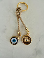 Kora Nazar Boncuklu Anahtarlık