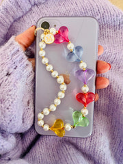 Mirna Harfli Kalp Telefon Askısı