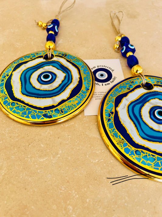 Piraye Nazar Boncuğu Duvar Süsü