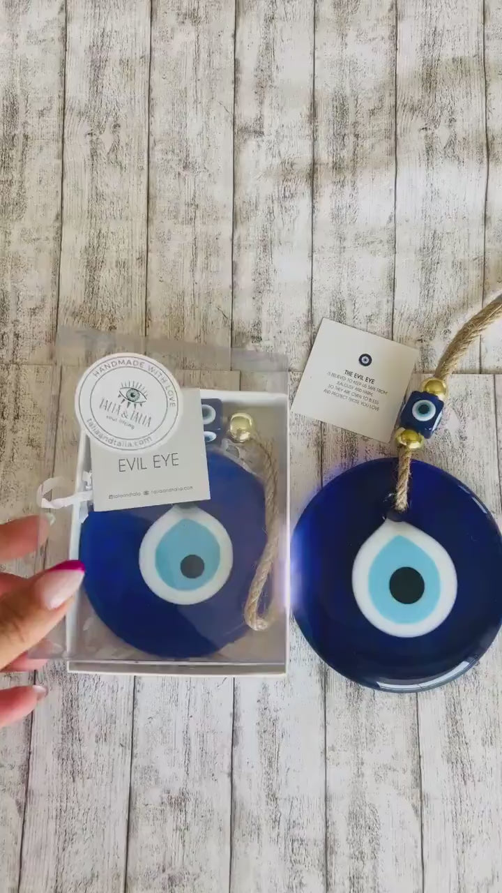 Leda Nazar Boncuğu Duvar Süsü