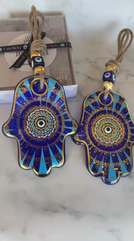 Bonar Fatma’nın Eli Nazar Boncuğu Duvar Süsü