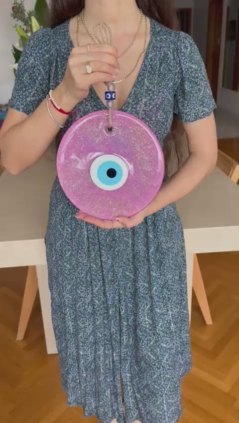 ZALE Simli Cam Nazar Boncuğu · 22 cm