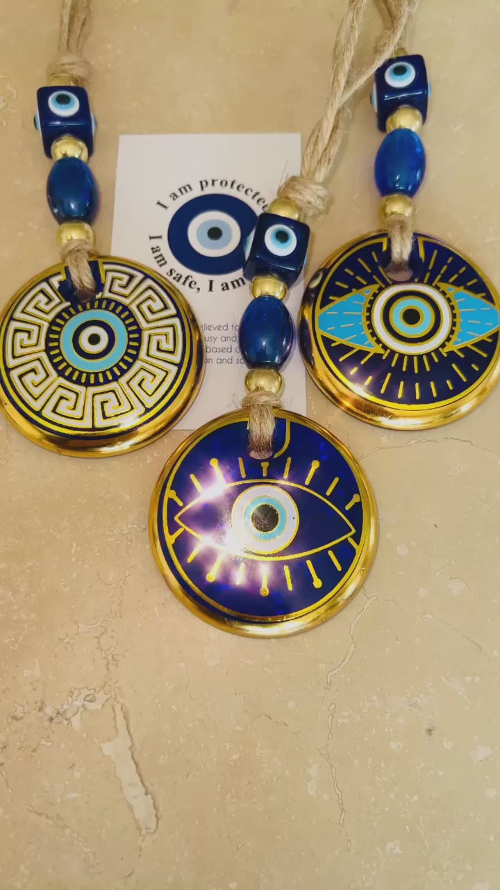 Anna Nazar Boncuğu Duvar Süsü